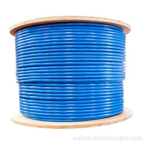 23awg copper UTP cat6 cable, passed fluke test 100m, 1,000ft per box